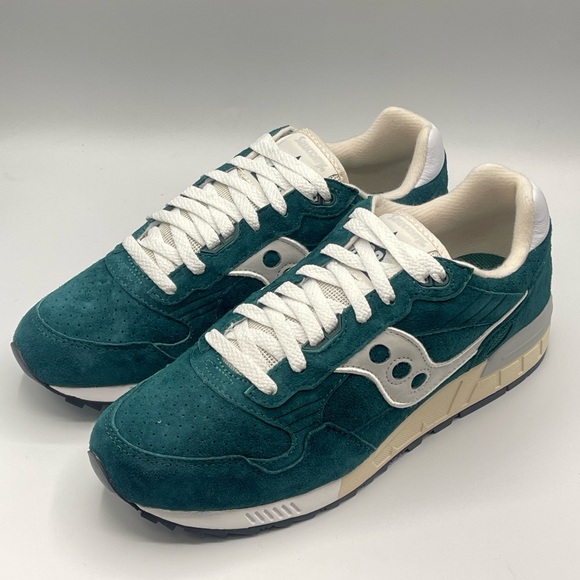 Saucony Shadow 5000 Men’s Forrest Suede Shoes - Picture 3 of 11